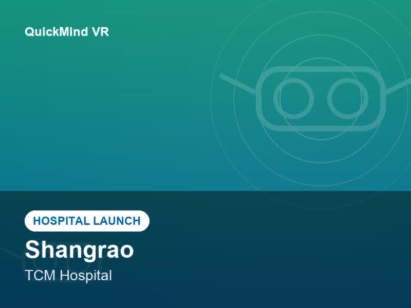 โรงพยาบาลแพทย์แผนจีนเมืองซ่างเหรา เปิดตัวระบบ VR QuickMind ยกระดับการฟื้นฟูสมองผู้สูงอายุ